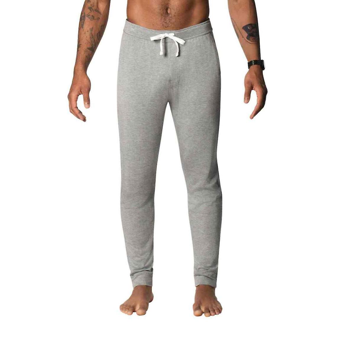 Herren Snooze Saxx Graue Pyjamahose aus Baumwoll-Modal