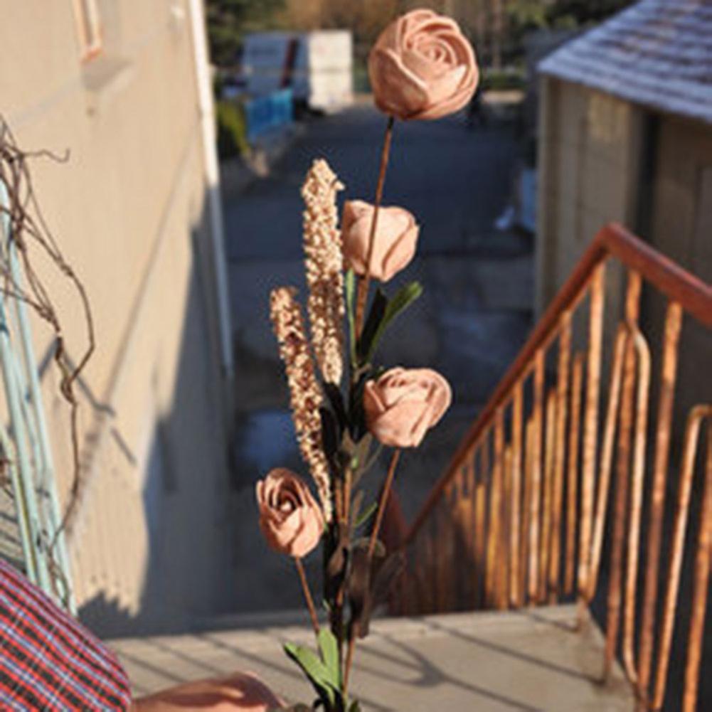 Simulation Artificial Flower Small Rose Vivid Decoration for Home Wedding Party