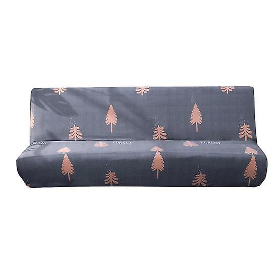 Sofa Protector Eco-friendly Anti-slip Fitted Sheet Type Durable Universal Armless Elastic Sofa Cover for Armless Sofa