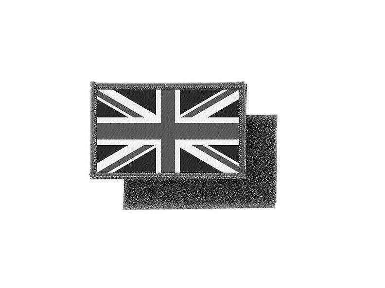 Patch ecusson prints camo camouflage badge English flag uk kingdom black