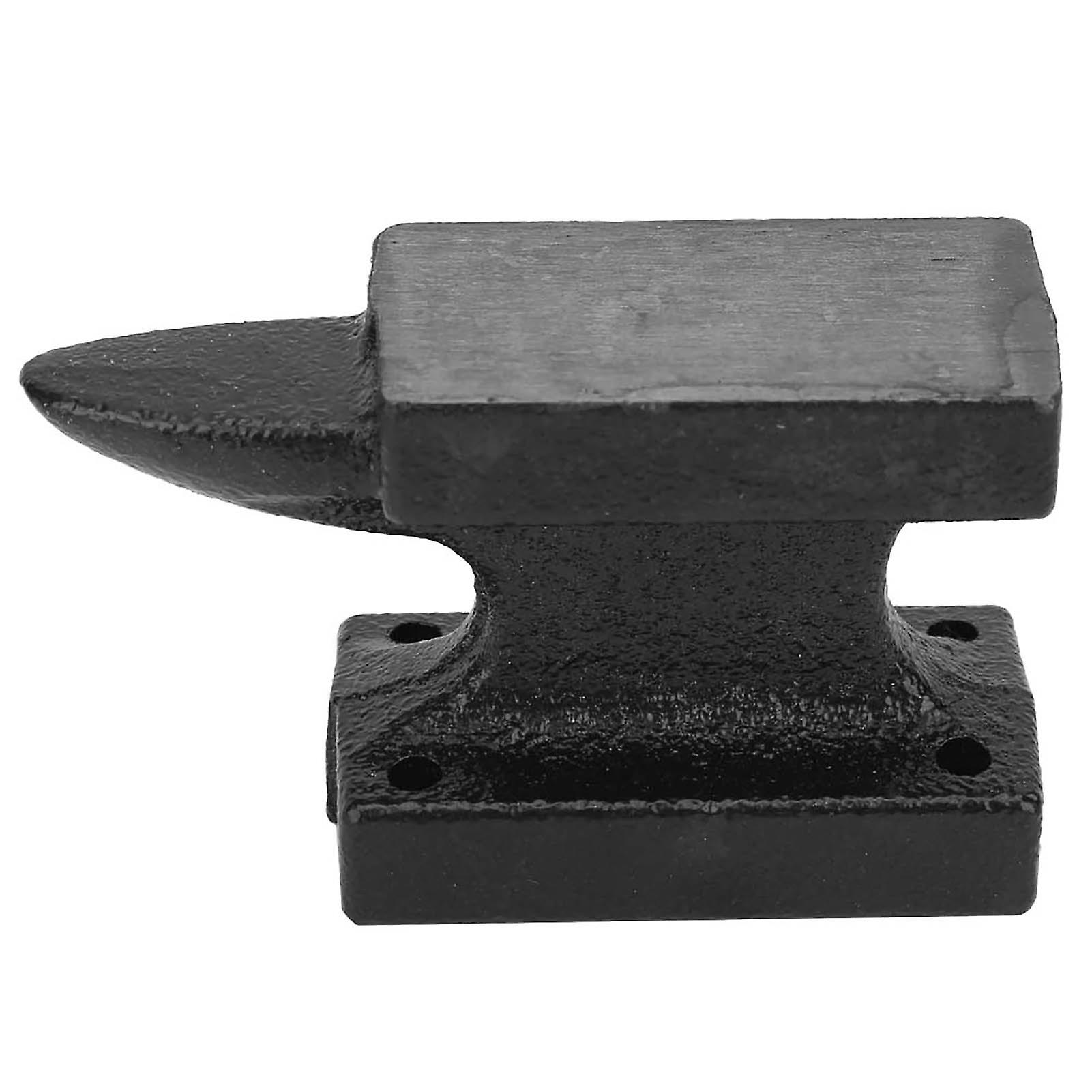 Portable Rugged Cast Iron Anvil Blacksmith Anvil Stable Workbench (Random Color)