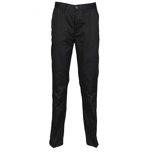 Henbury Mens Flat Fronted Trousers