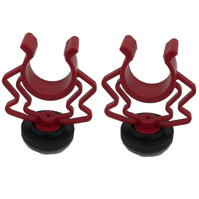 2PCS Universal Microphone Wavy Shock Mount Adapter Plastic Microphone Bracket Mount Replacement for 