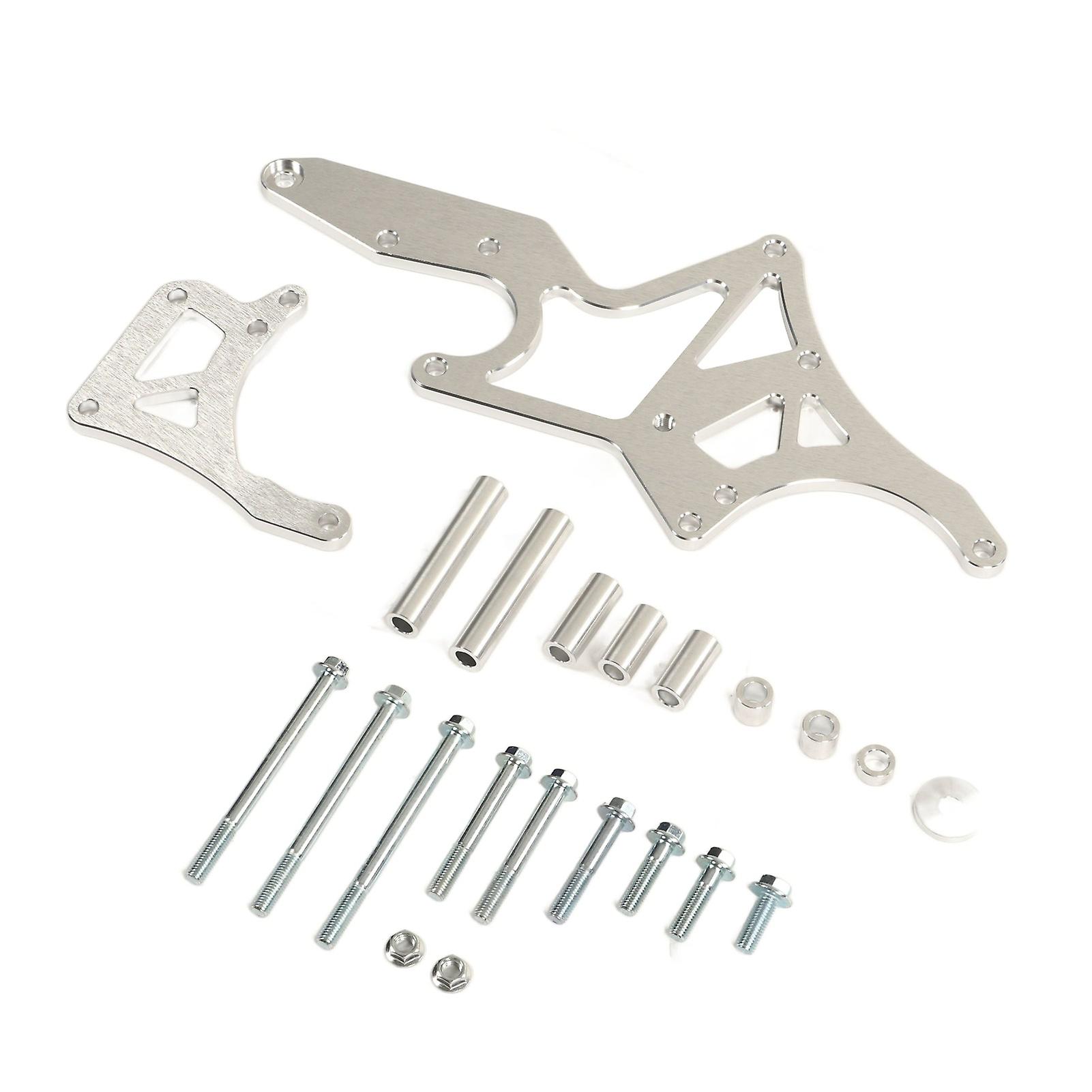 LS Engine Serpentine Bracket Alternator Power Steering Pump Swap Conversion Replacement For Biscayne 3.8L 4.1L 4.6L 5.0L