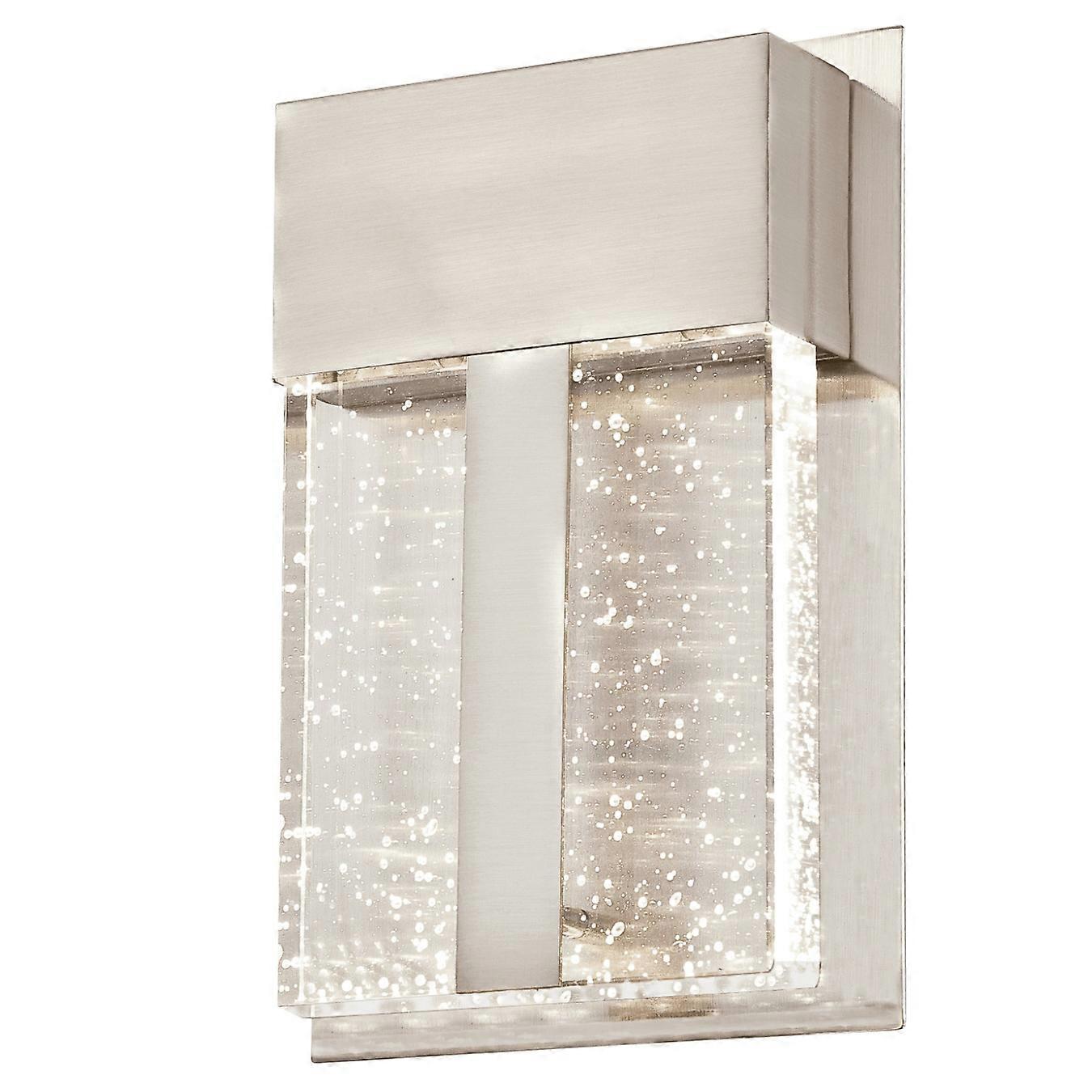 Dimmable LED Outdoor Wall Light CAVA II Nickel