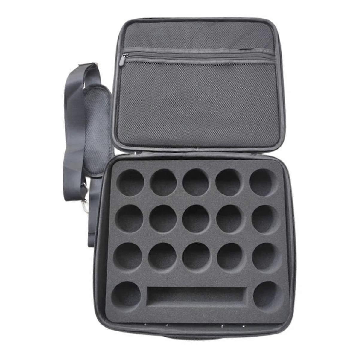 Portable Billiard Balls Bag Travel Case Billiard Balls Storage Box Pool Carrying Pouch Sponge Padde