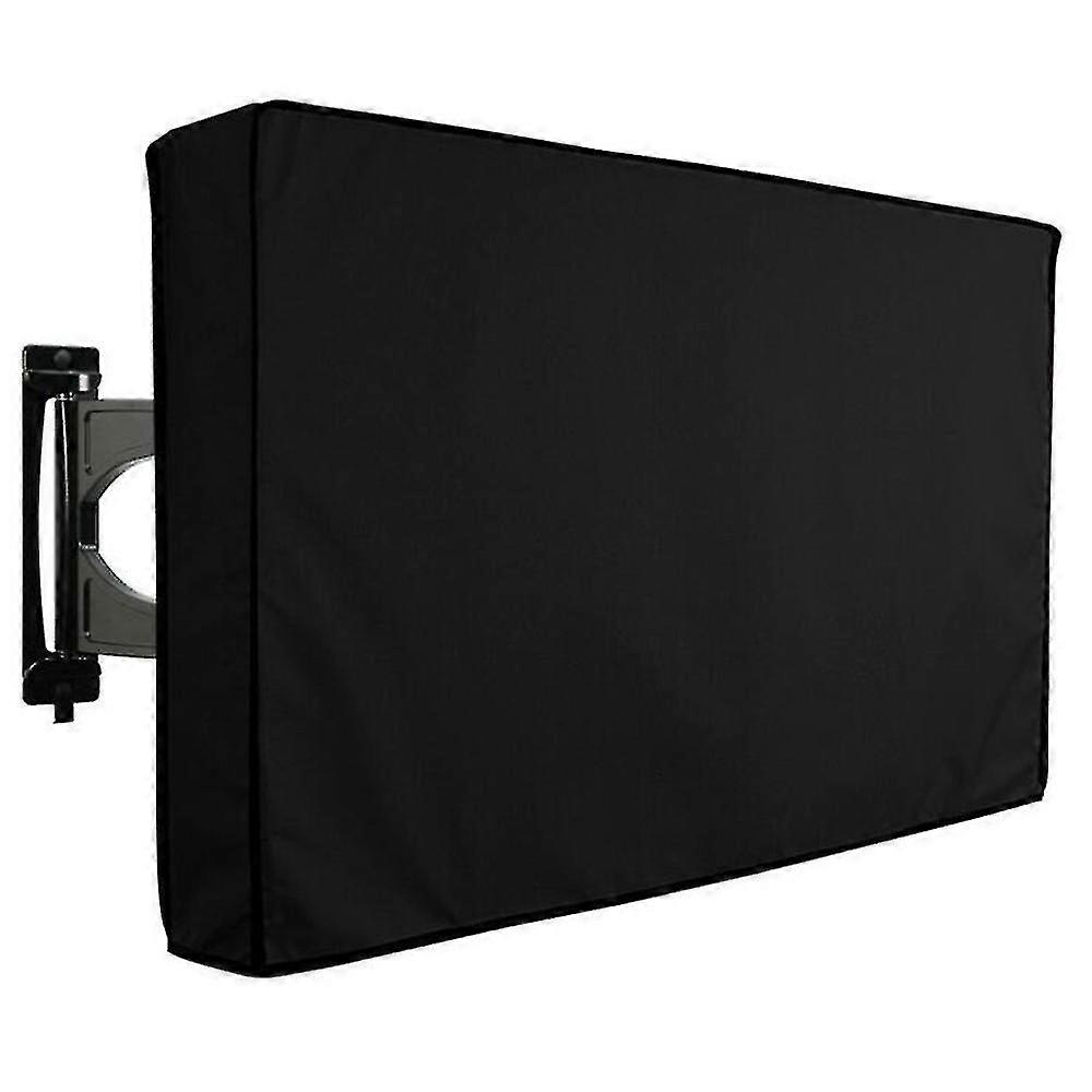 Capa de TV ao ar livre para 60 a 65 polegadas LCD, led, impermeável, (preto)