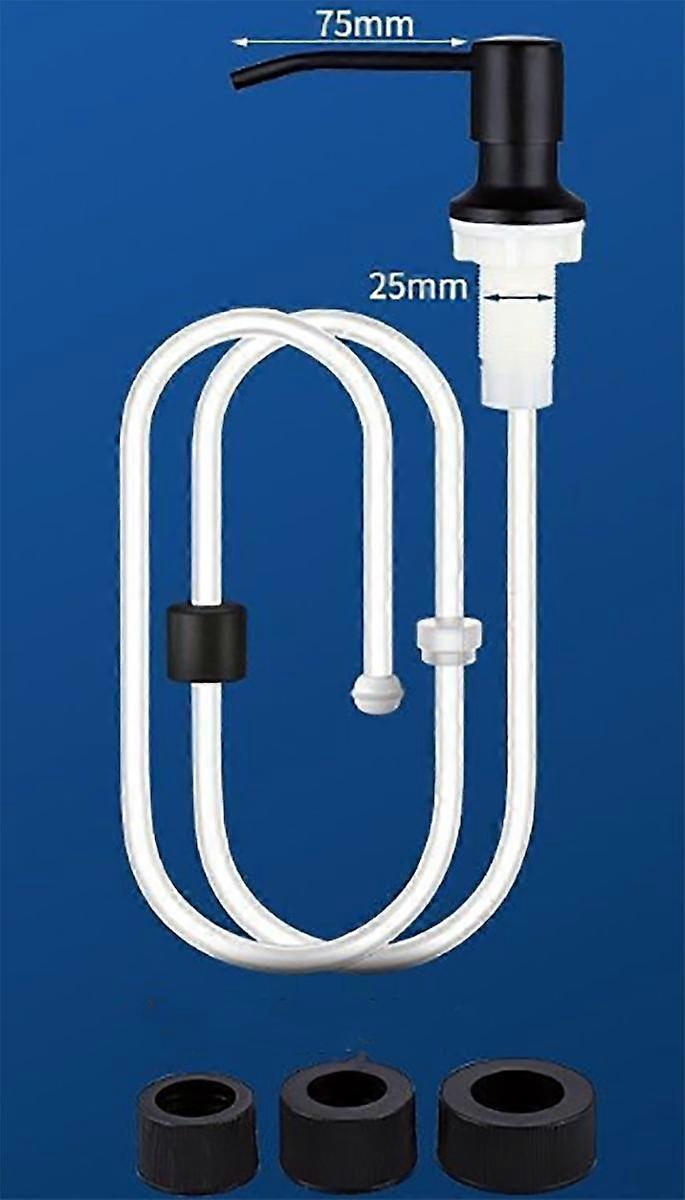 Soap dispenser Black soap pump for kitchen sink