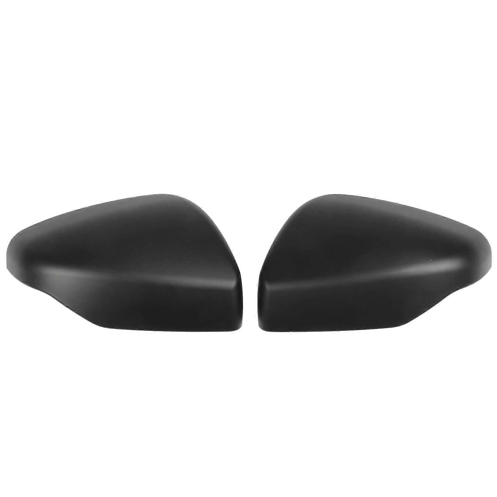 2PCs Rear View Mirror Shell Cover Trim Matte Black Style Replacement for Subaru Outback BT 2021+ E2U311