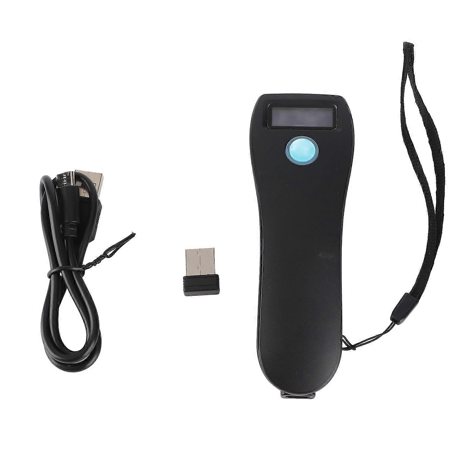 Wireless Barcode Scanner Reader BT Portable 1D 2D QR Code Scanner for Supermarkets Delivery Restaurants NO.0584