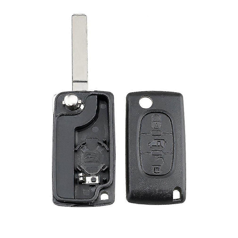 Convient pour Peugeot Partner Citroen Berlingo ou Dispatch 3 Boutons Porte-clés Télécommande Case Key Case Key Protector