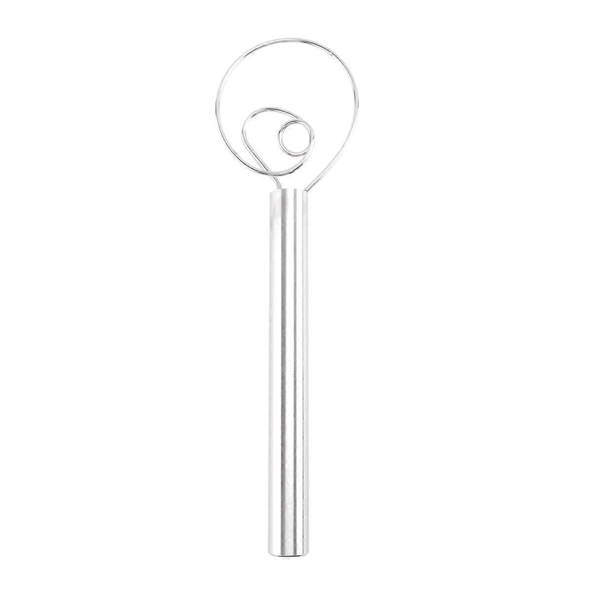 Danish Dough Whisk, Stainless Steel Dutch Bread Mixer, Blender Admixer for Cake Dessert Bread Pizza