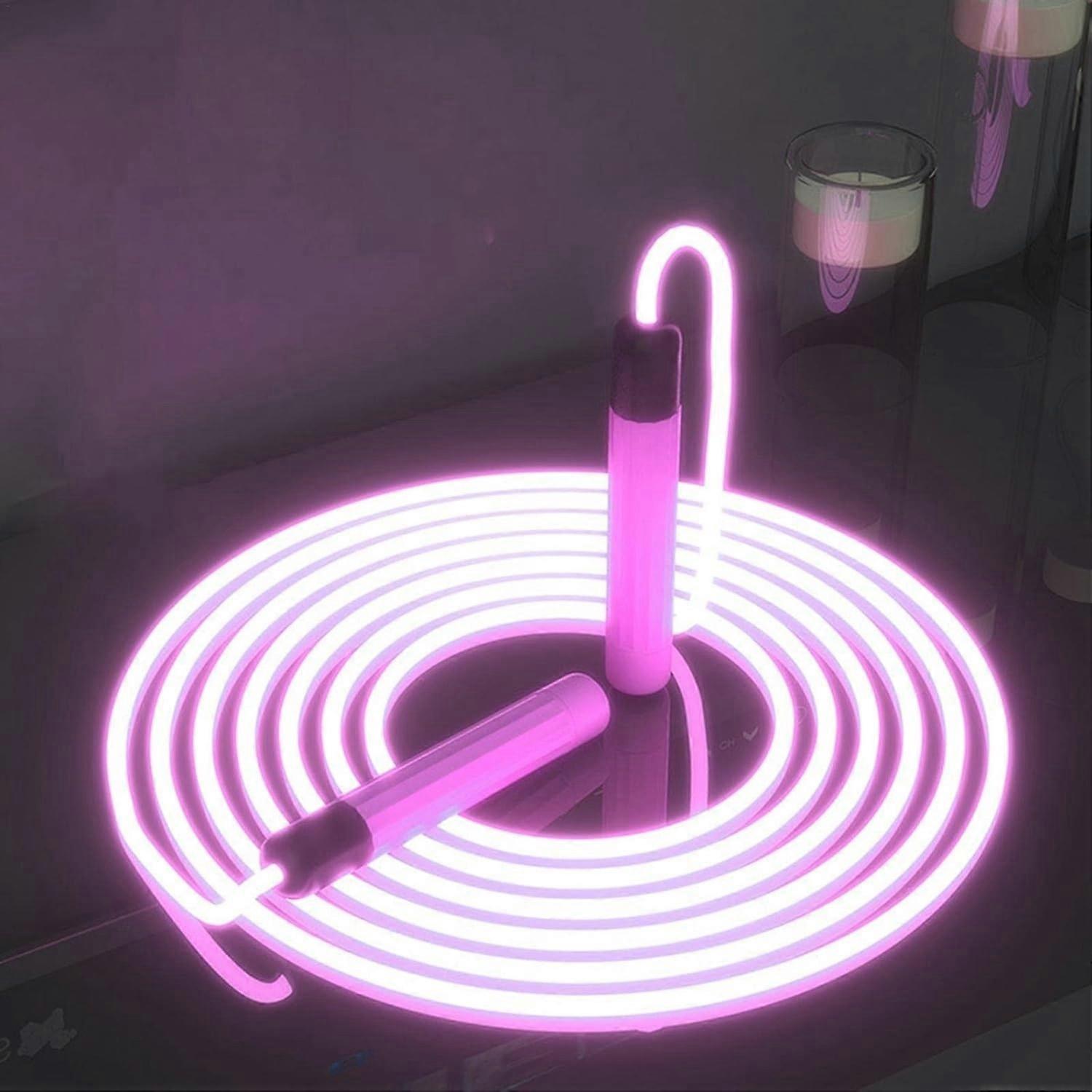 LED Luminous Jump Rope, Flashing Led Skipping Rope for Fitness, Comfortable Handles, Durable PVC Skis