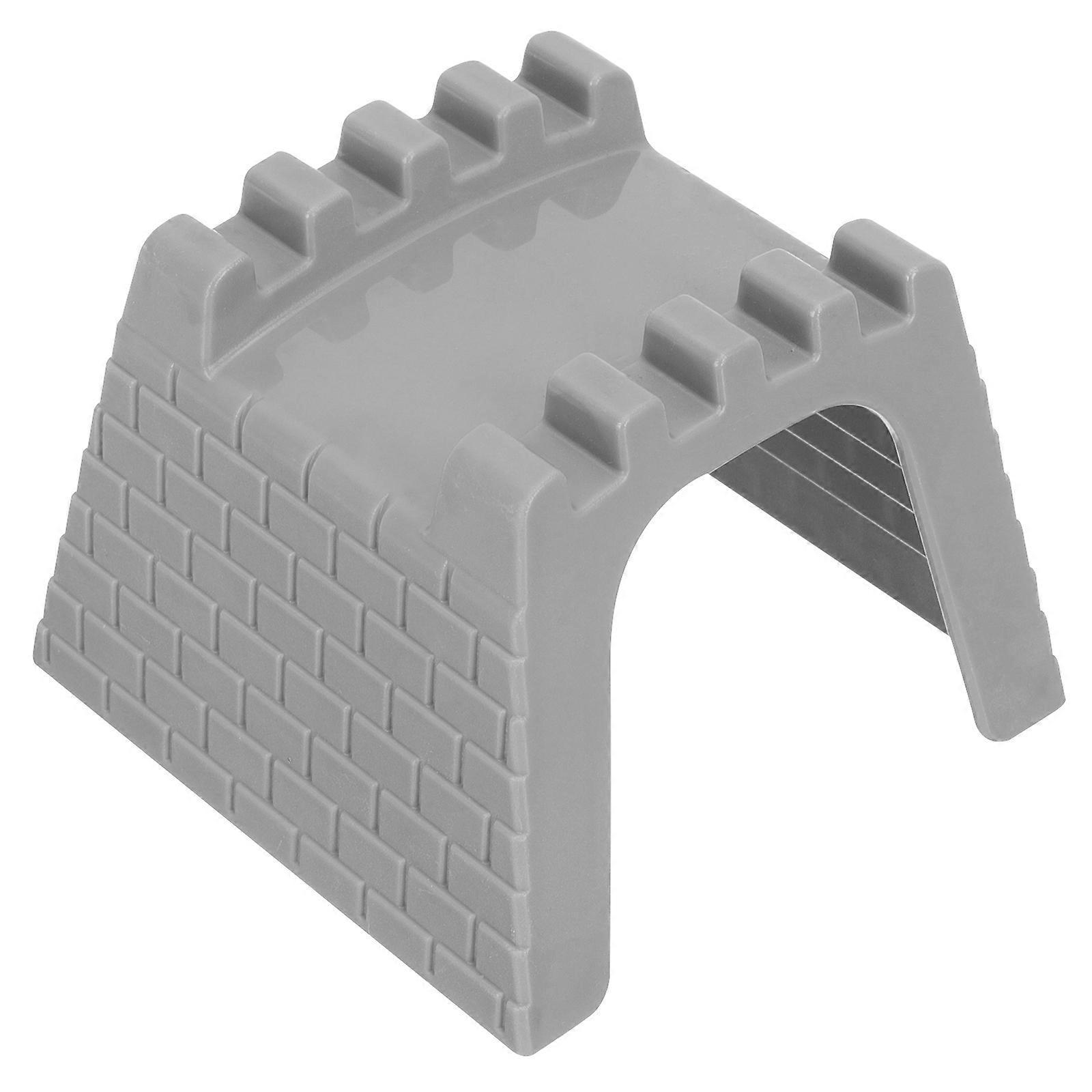 Toy Train Tunnel Simulation Wall Tunnel Model Train Railway Scene Accessory