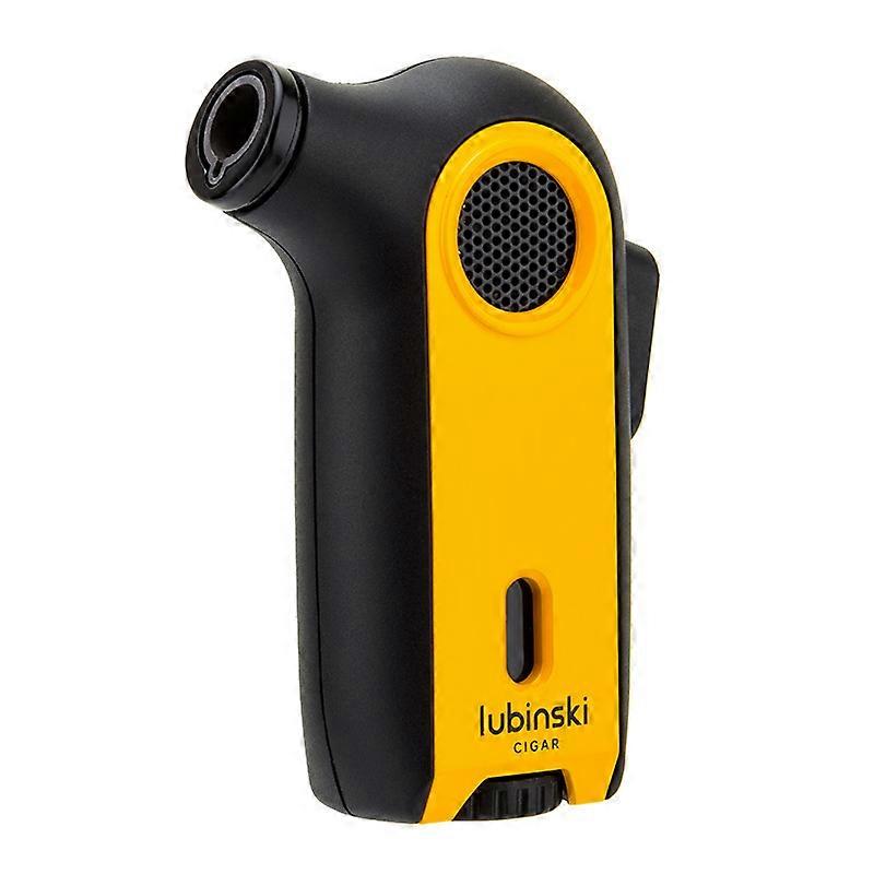 Lubinski Cigar Lighter Blue Flame Windproof Single Direct Punch Portable Lockable Fire Fixed Fire Rubinski Lighter