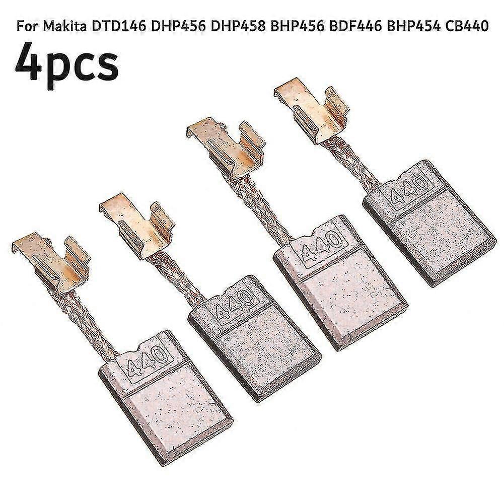 Spazzole Di Carbone Per Trapano Makita CB440 DTD146 DHP456 DHP458 - Foto 4