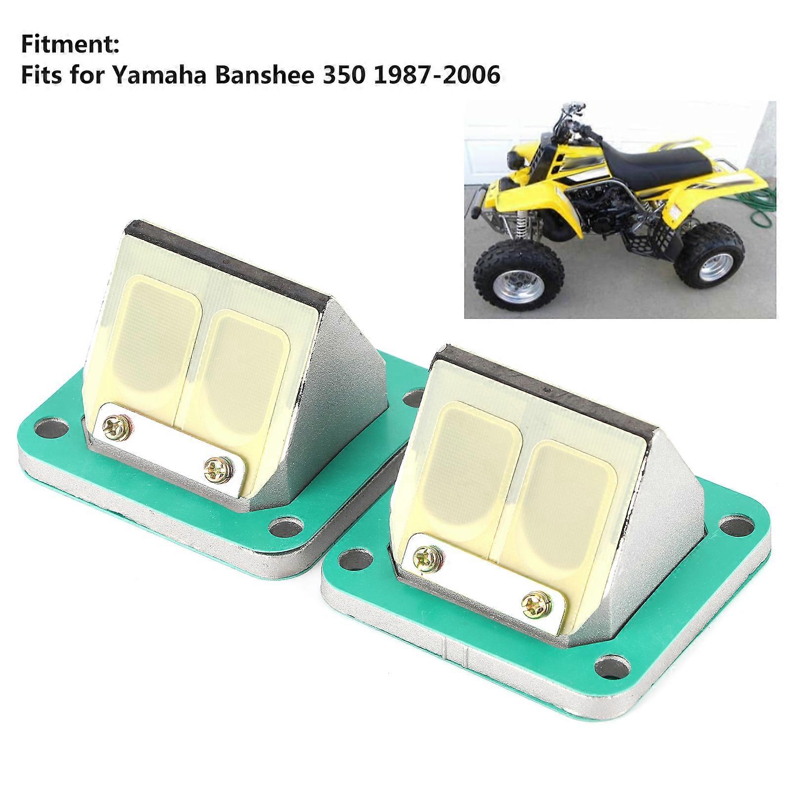 Cages à anches Bullseye pour billettes de motoAnches flexibles en carbone adaptées à Yamaha Banshee 19872006