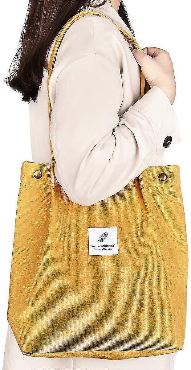 Corduroy Reusable Grocery Bag
