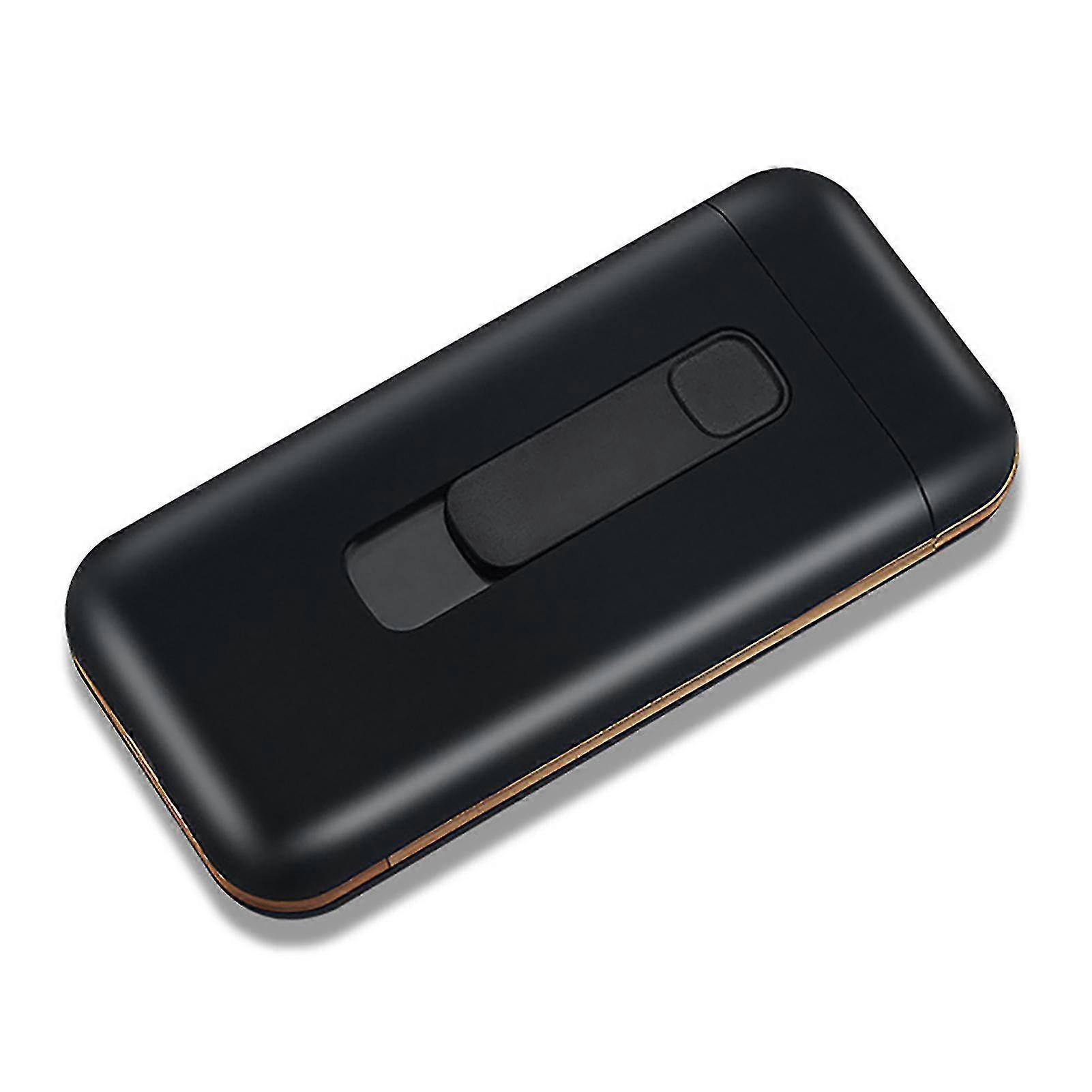 Thin Cigarette Case With Lighter Usb Rechargeable Lighters Flameless Lighter
