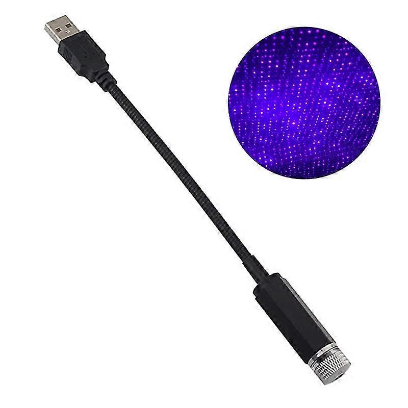 جو السيارة النجوم السقف الداخلي مصباح رومانسي USB ليلة ضوء الزينة