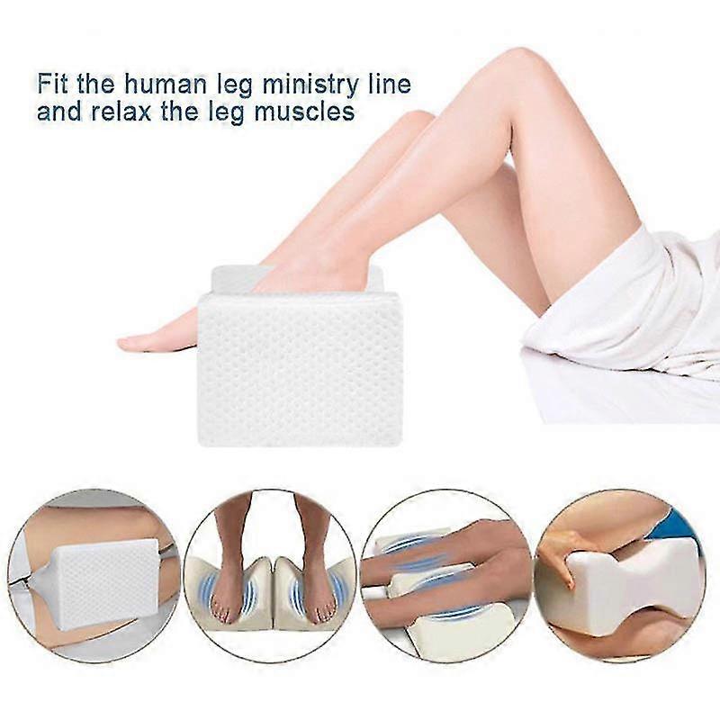 Cuscino per gambe al ginocchio in memory foam allevia la pressione sulle gambe cuscino per la fatica supporto del corpo