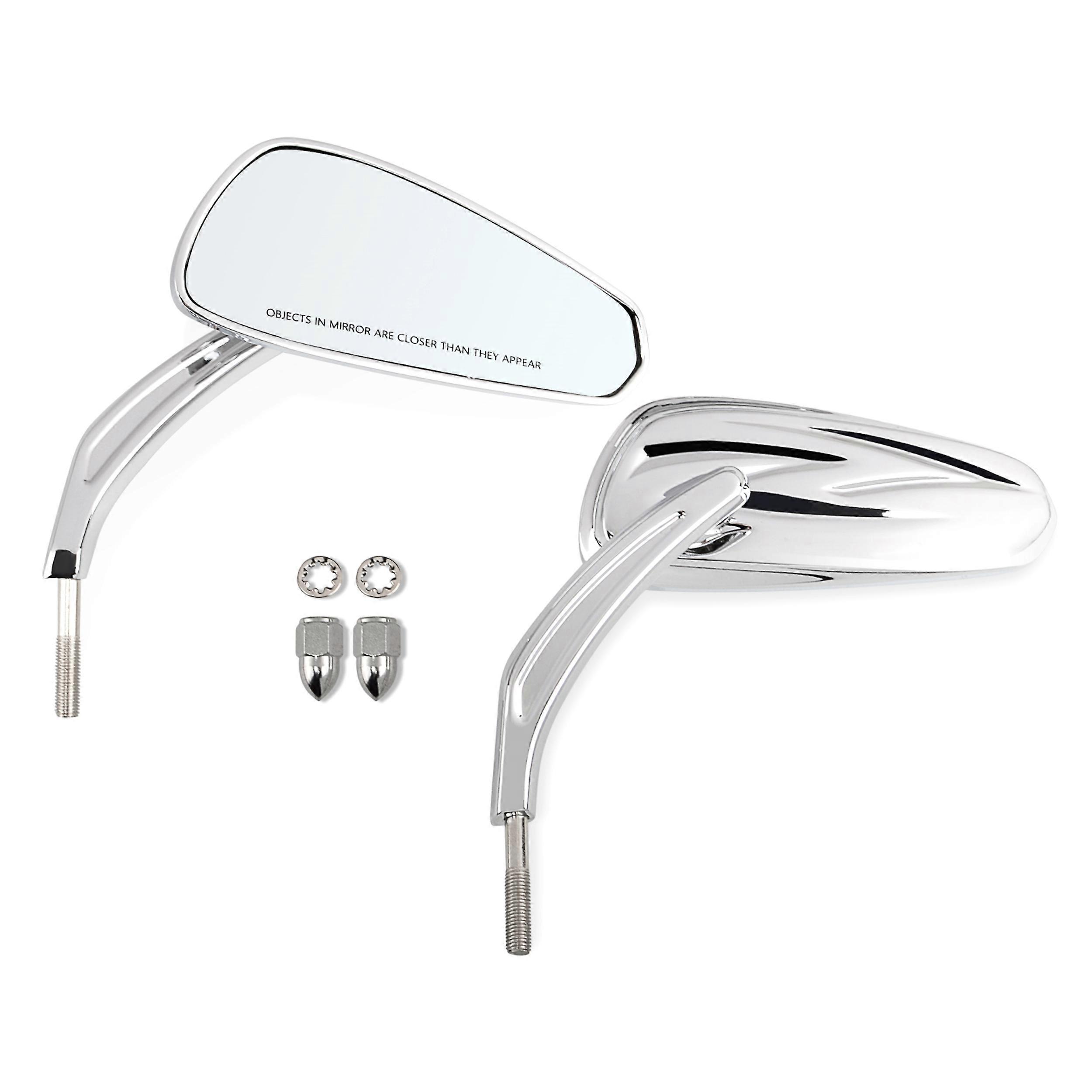 Shibingsheng Motorcycle Handlebar 8mm Side Rear View Mirrors For Harley Davidson Honda Sportster Iron 883 Street Glide Fat Boy Heritage Fxst