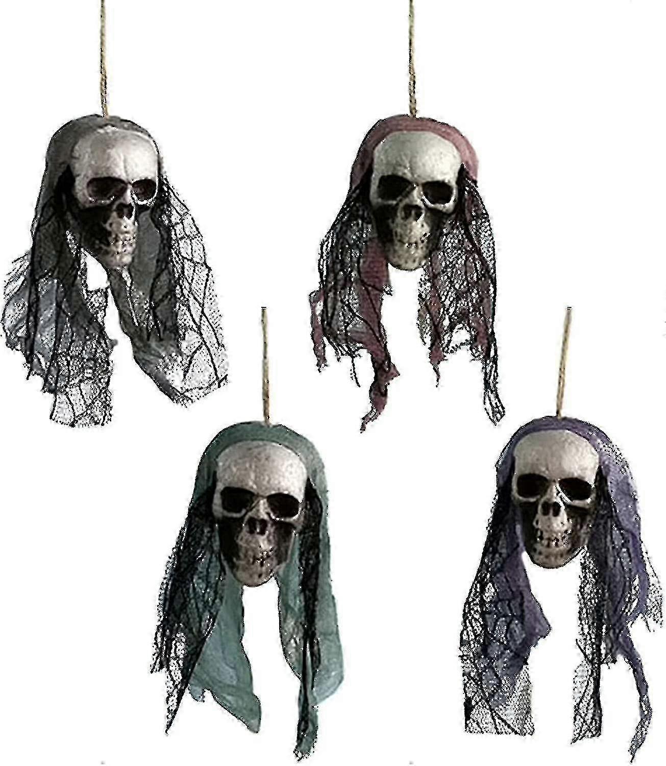 Halloween Decoration, Ghost Hanging, Animated Skeleton Ghost