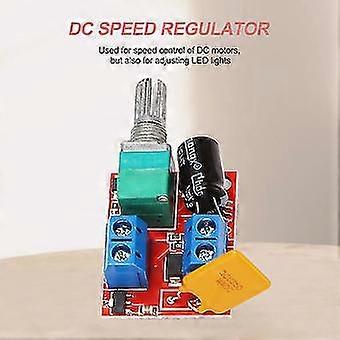 Mini DC Motor PWM Speed Controller 3V 6V 12V 24V 35VDC 90W 5a DC Motor Speed Control Switch LED Dimmer