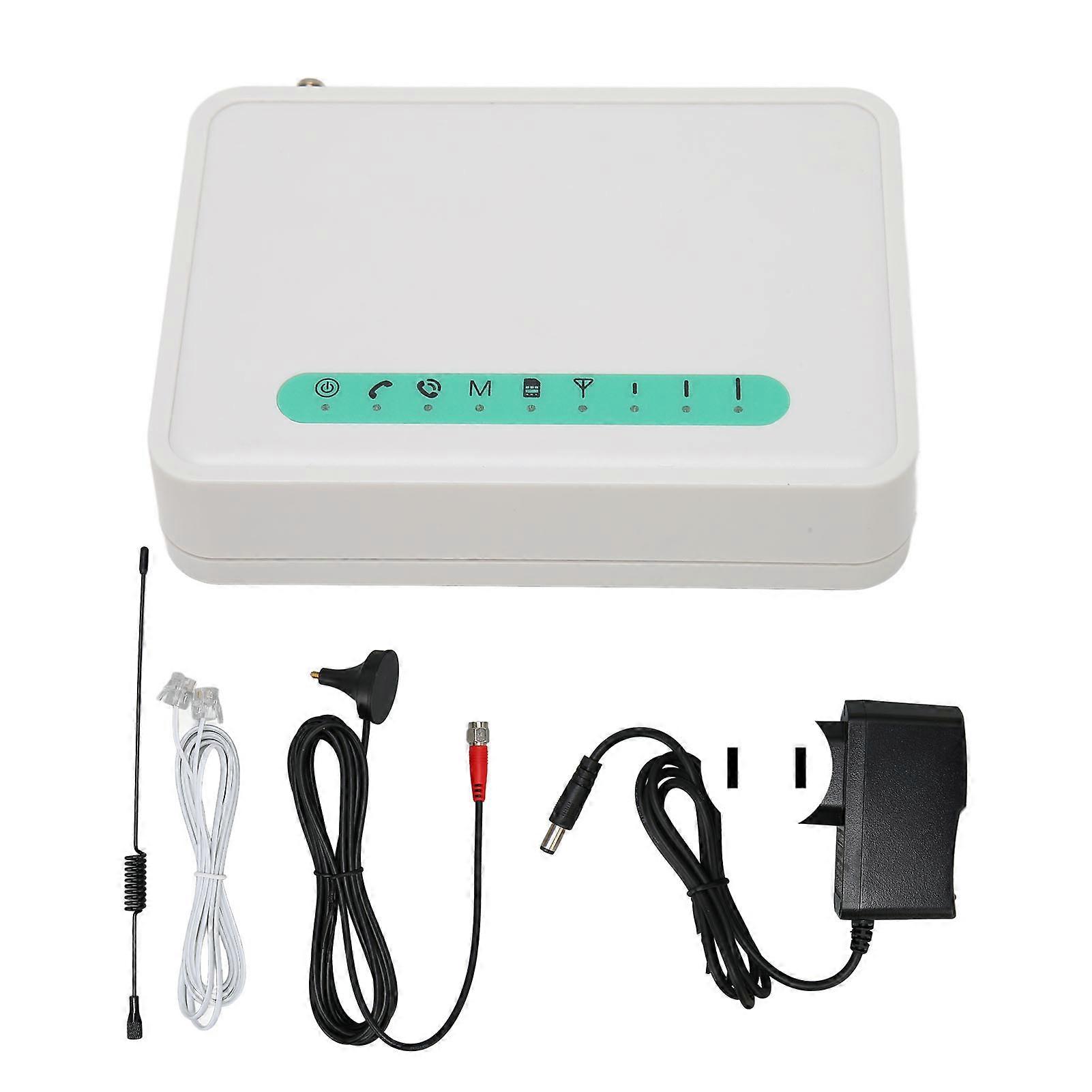 Fixed Wireless Terminal Quad Band 4G GSM Supported Antipodal Signal GSM Desktop Caller for Office Residence 100240V US Plug
