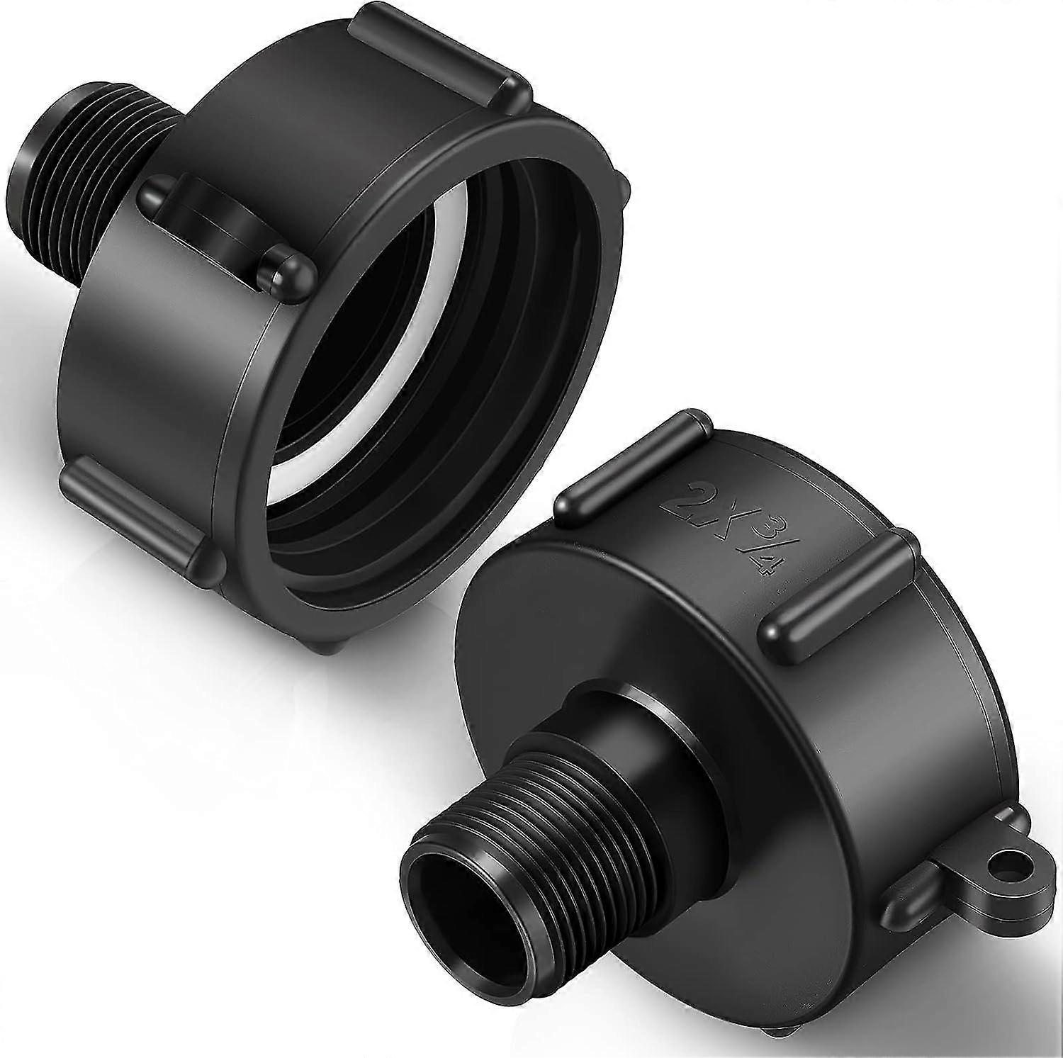 2 Inch Fitting Adapter Ibc Tonnage Connection Joint And 3/4 Inch Coarse Thread(2) BAOPENG