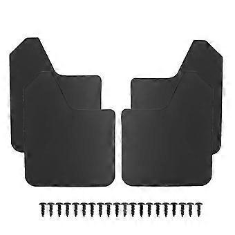 4Pcs Universal Lama Tampa Flap Guards Fenders Apto para Subaru Forester MF12BASBLK