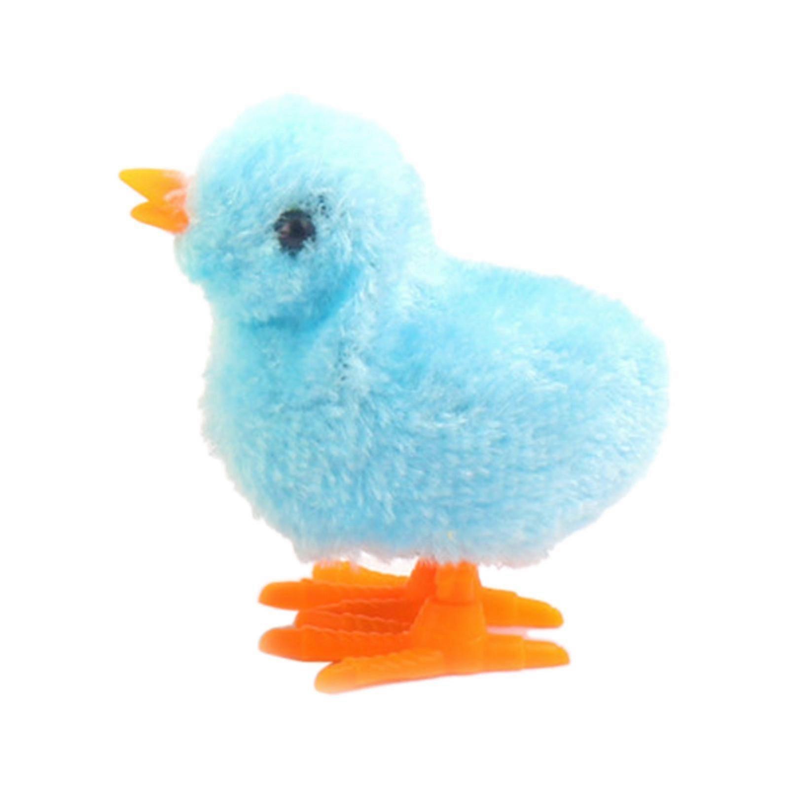 Cute Plush Toy Jumping Chick, Wind-up Easter Chick, Simulation Children's Product S05