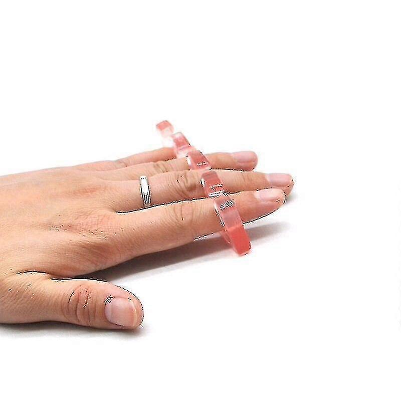 24 Pcs Soft Silicone Fingers Separators Flexible Uv Gel Polish Nail Art Toes Separators