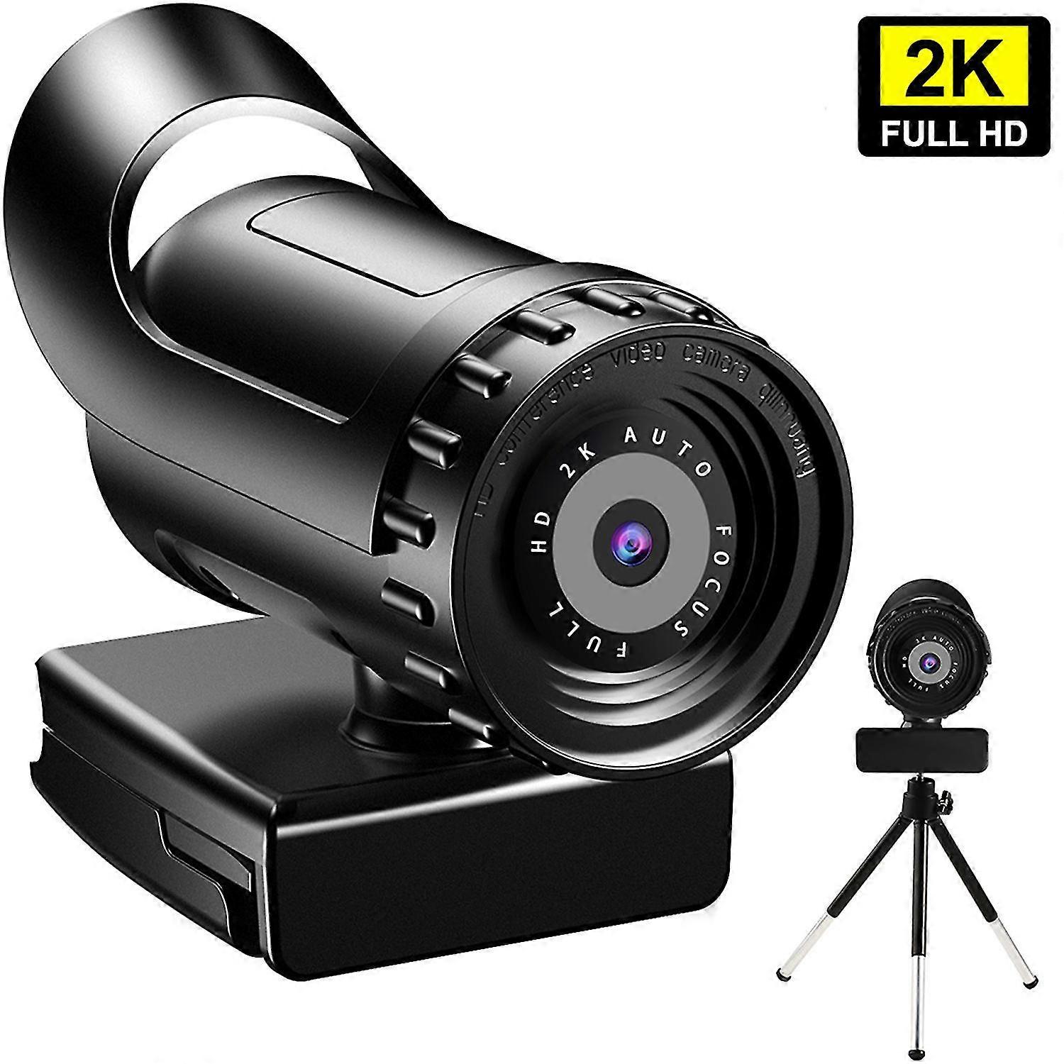 Full Hd 2k Autofokus Webcam mit eingebautem Mikrofon