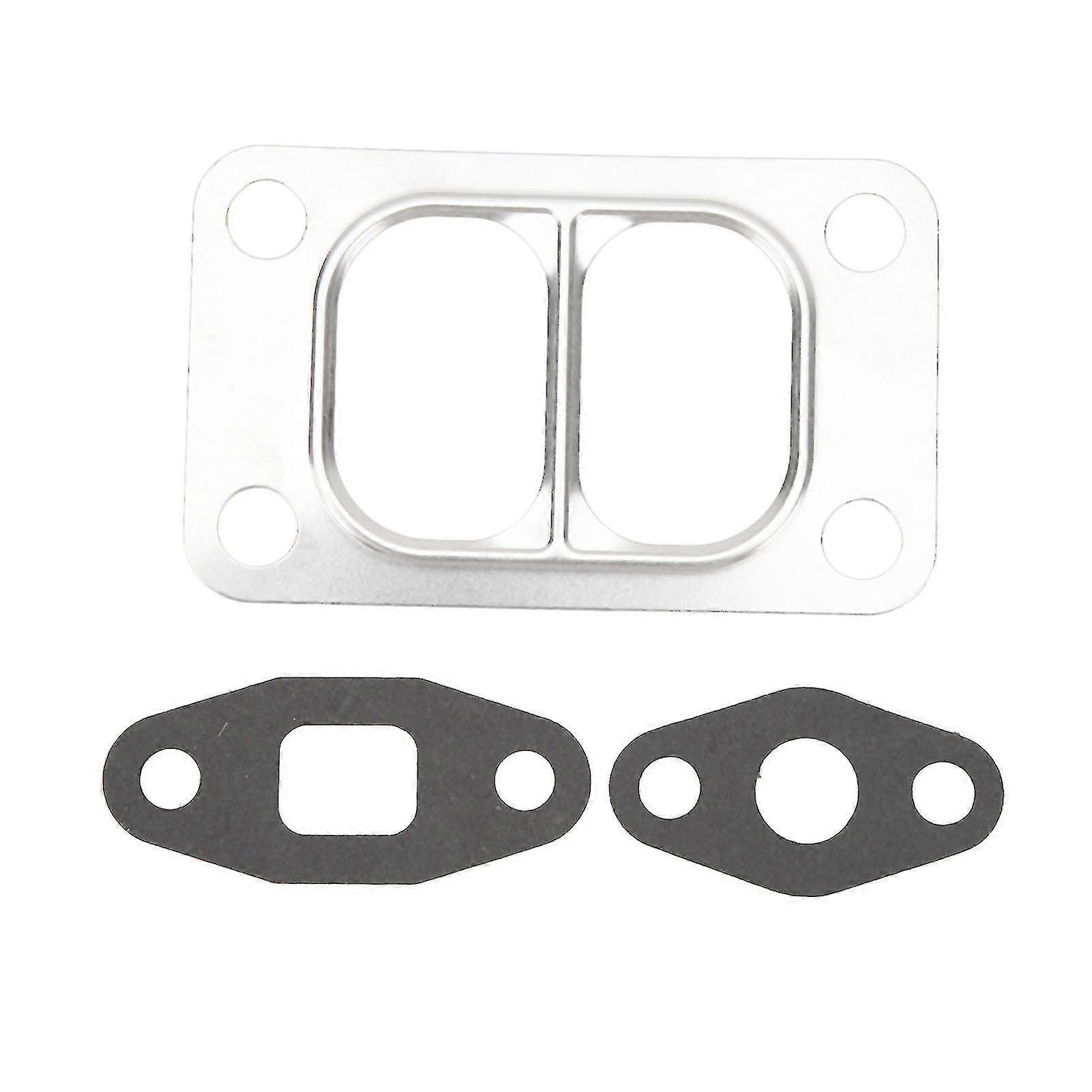 Turbo Gasket Set - Divided Inlet, Stainless Steel Twin Scroll, 4 Bolt Turbine Flange