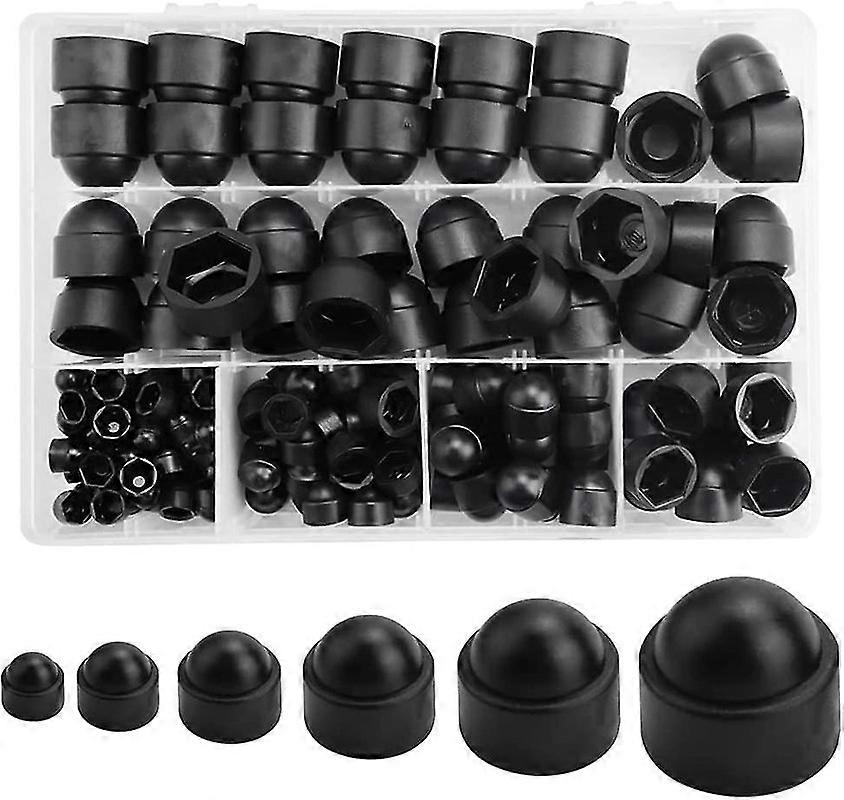 145pcs Bolt Dome Caps Covers,Hex Nut Cover