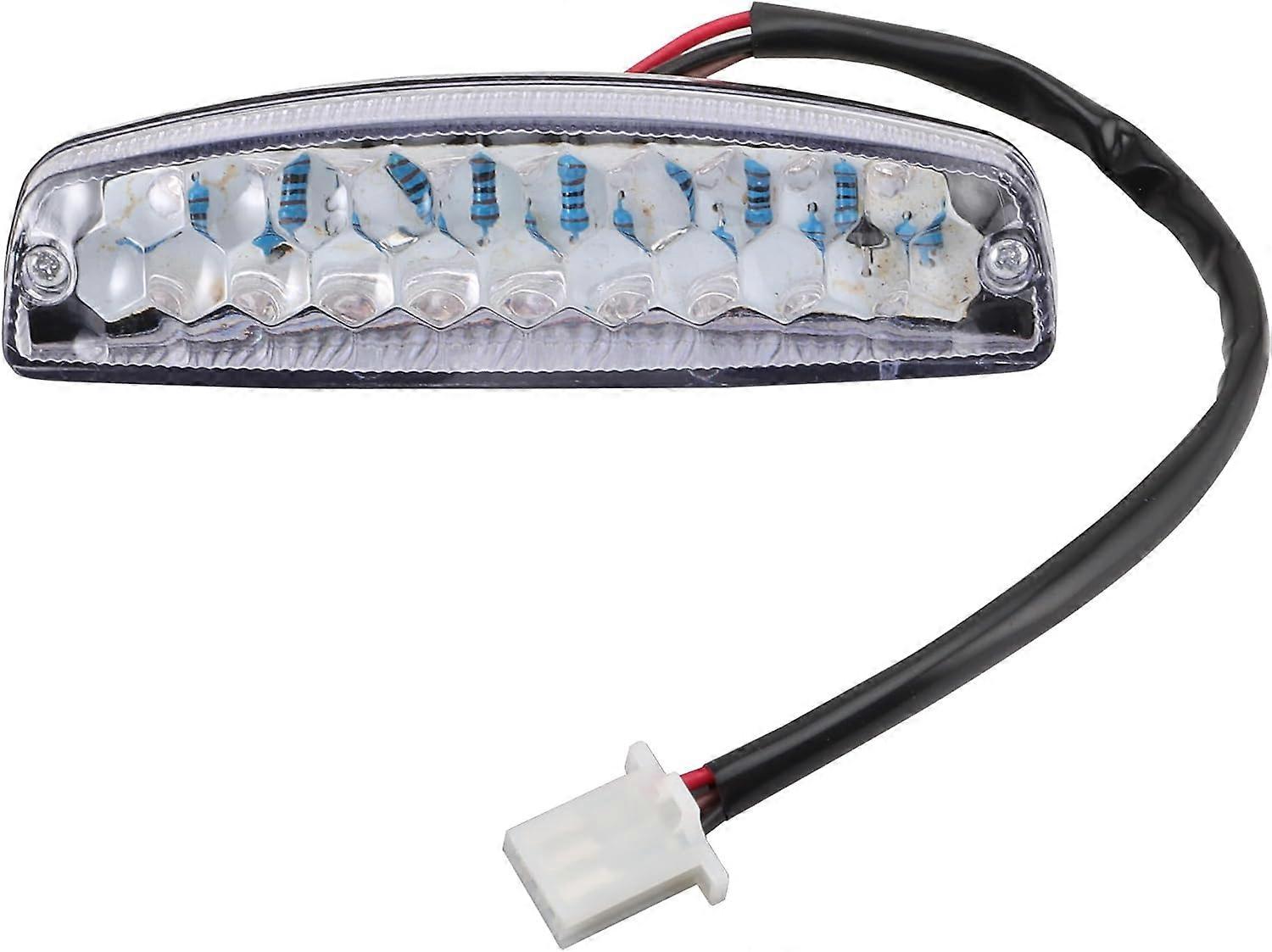 12V 3 Wires Rear Brake LED Tail Light Replacement for 50cc 70cc 90cc 110cc 125cc 150cc Taotao Roketa Baja Dune Buggy Sunl Jonway JCL Coolster Kazuma