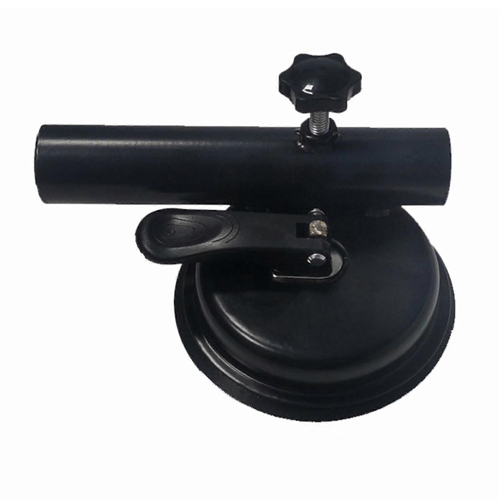 Damage-Free Installation Flagpole Base Alloy Construction Quick Flag Mount Suction Cup Flagpole Holder Flag Bracket