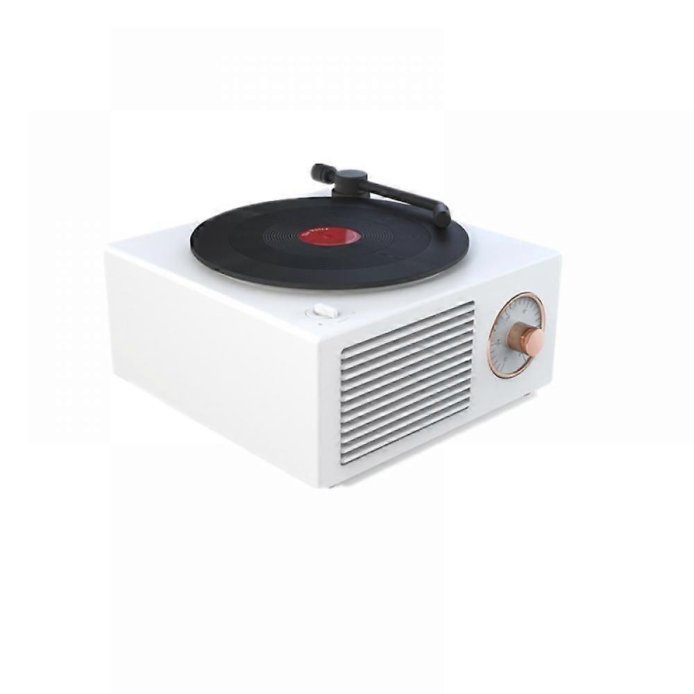 Bluetooth Wireless Speaker, Retro Vinyl Record Cd Style Player.
