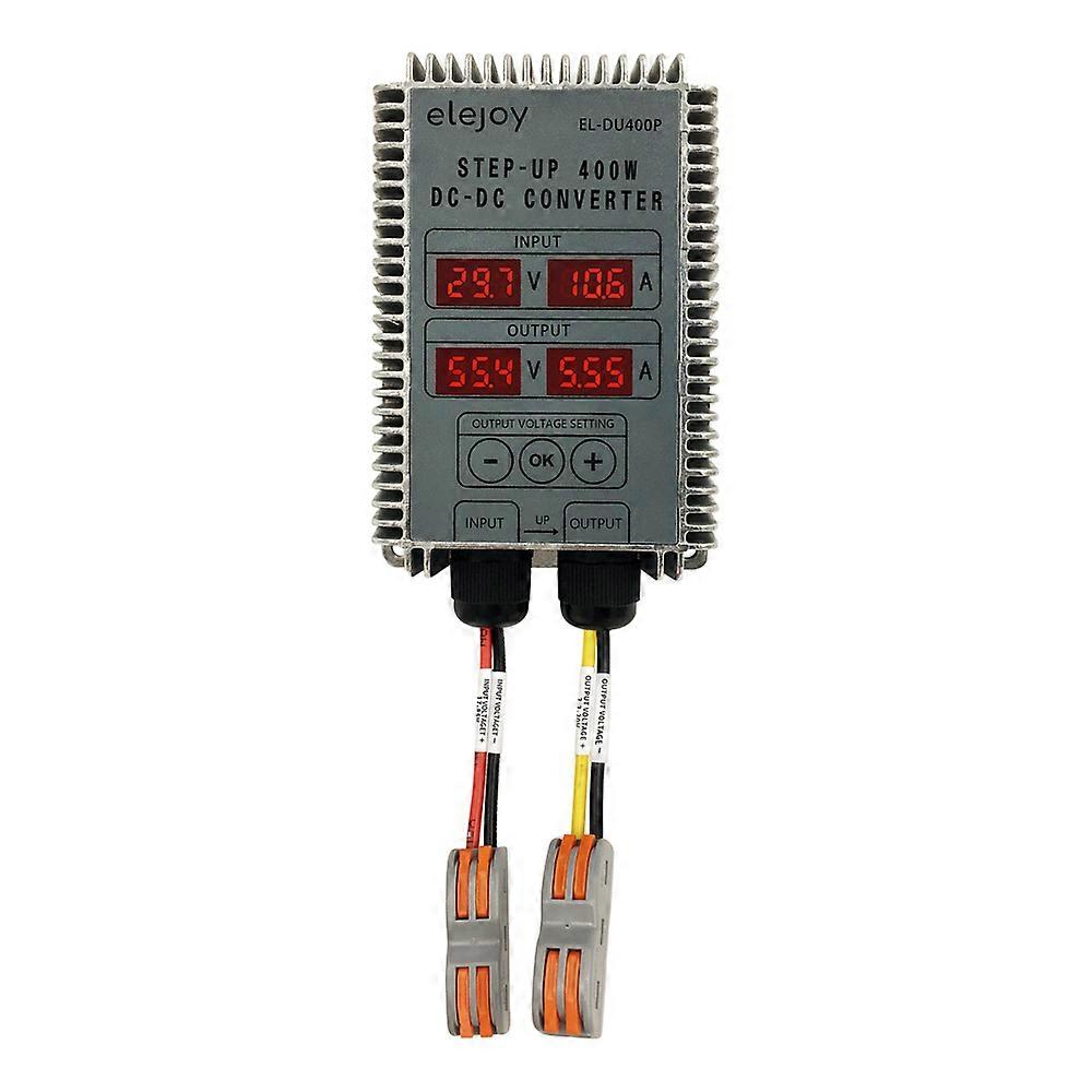 DC-DC Voltage Adjustable Power Converter 10-32V to 11-85V Power Converter with LED Display Output Voltage Adjustable Converter