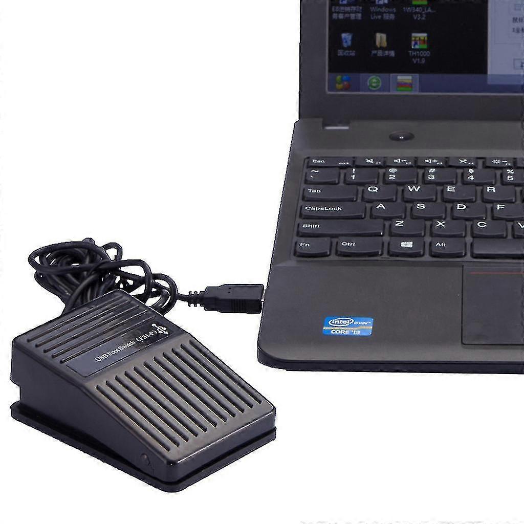 Usb Single Foot Action Switch Pedal Control Controller Free Driver For Disabled