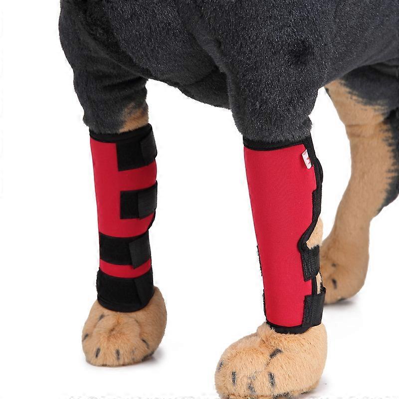 MIMIGO Dog Leg Hock Brace, Dog Leg Brace for Rear Leg, Hock & Ankle Support for Large Dogs, Dog Brace for Torn Acl and Ccl, 1 Pair