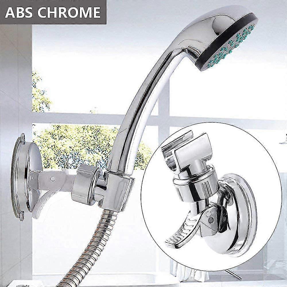 Replaceable Handheld Shower Holder, 360 Rotation Suction Cup Shower Holder, Large Adsorbability Suction Cup Shower Holder (suction Cup Base)