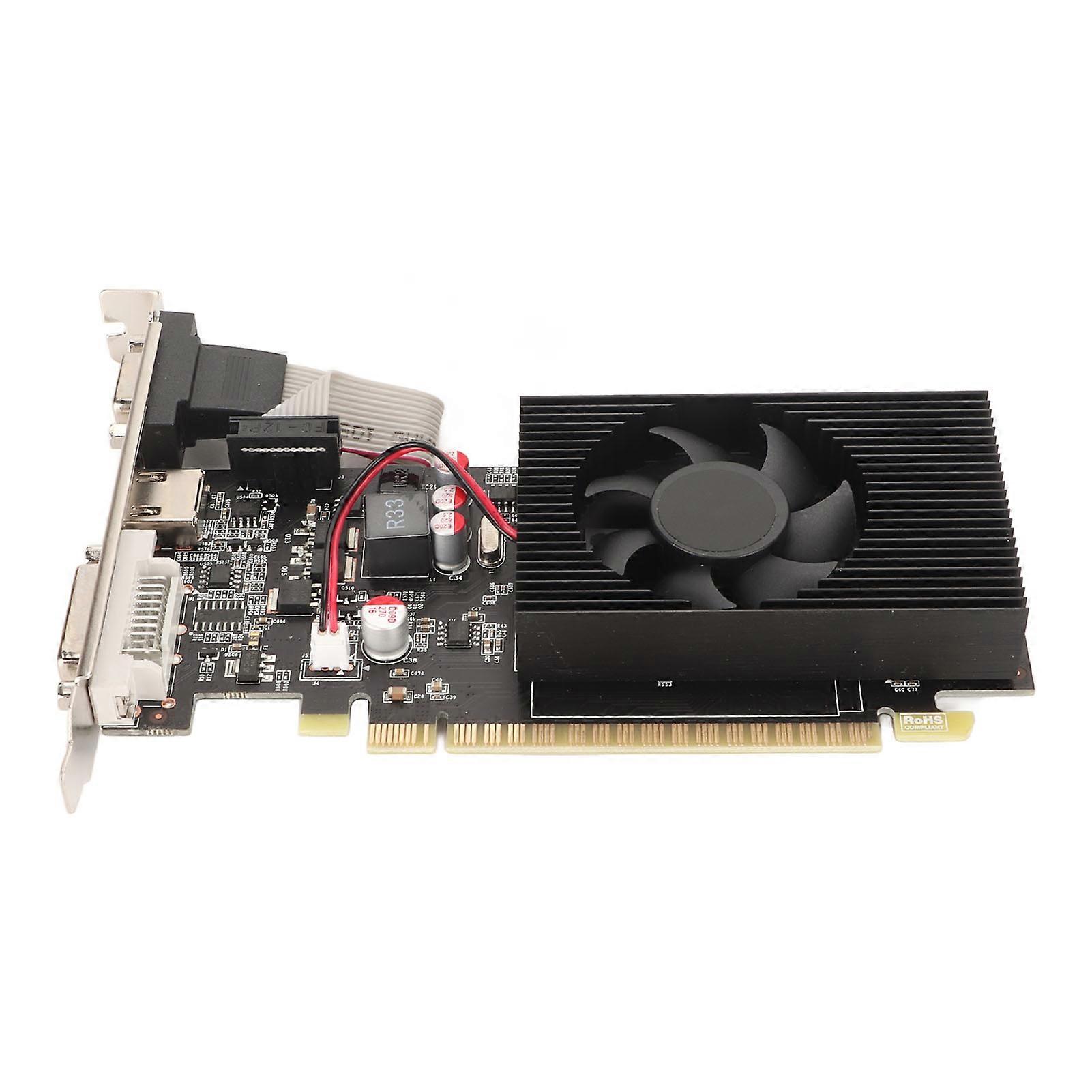 GTX 730 2GB DDR3 Graphics Card 128bit 5Gbps Support DVI VGA HD Multimedia Interface DirectX 12 GPU Gaming Graphics Card