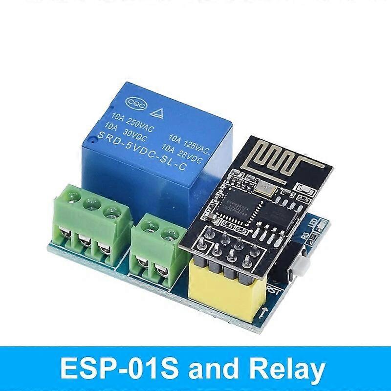 ESP8266 5V WiFi Relaismodul DS18B20 DHT11 RGB LED Controller Things Smart Home Fernbedienung Schalter Telefon APP ESP-01S