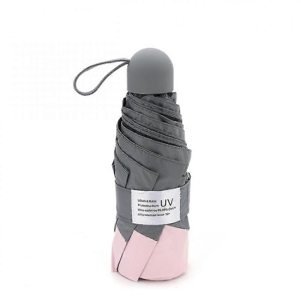 6 Costillas Mini Paraguas Plegable