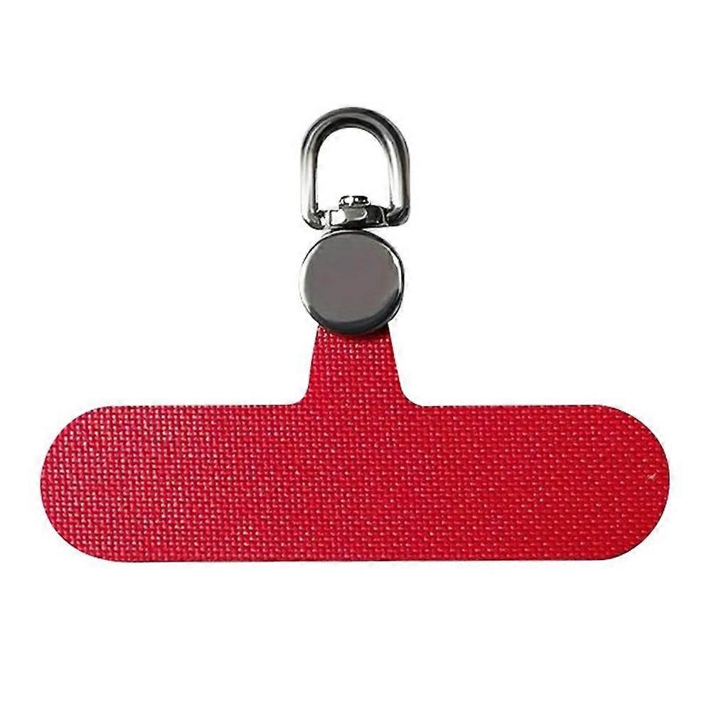 Phone Tether Tab Nylon Patch 360° Rotatable Metal Hook Phone Strap Replacement Part