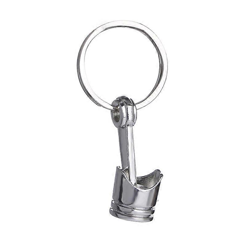 Car Engine Piston Style Keychain Key Ring Creative Metal Piston Model Keyring Keyfob Key Pendant KeyChain decor Car Accessories