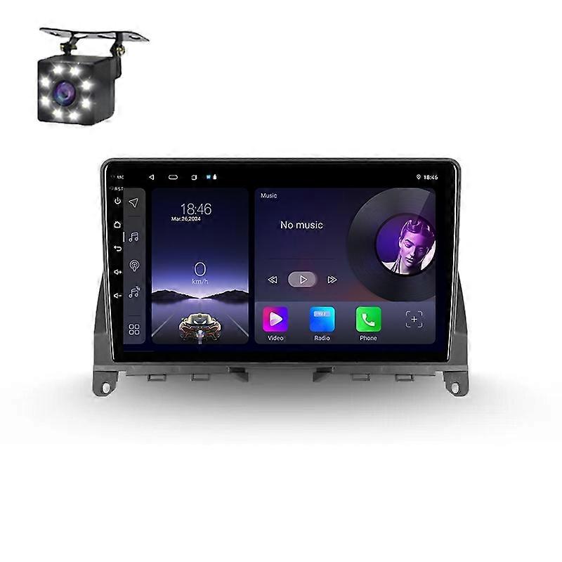 Car Radio Multimedia For Benz C Class 3 W204 S204 2006-2011 Video Player Carplay Navigation 