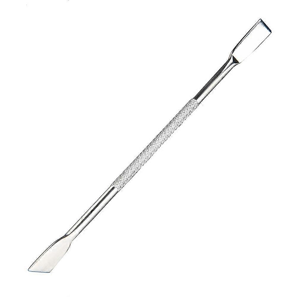 Nail Pusher Forceps Double Stainless Remover Manicure Nail Cleaner Tools